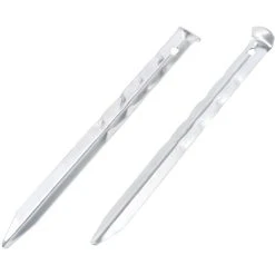 Easy Camp Cheville En Acier En U 18cm Ripple, Gris