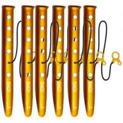 BACH Snow & Sand PAK-6 Piquets, Jaune