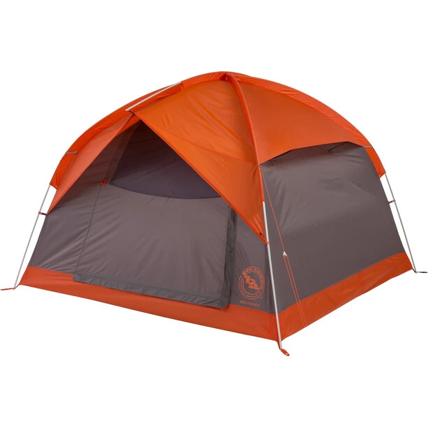 Big Agnes Dog House 4 Tente, Gris/orange 4 Big Agnes Dog House 4 Tente, Gris/orange – Image 2