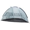 CAMPZ AL UV 50+ Sun Shelter Trapezium, Gris/bleu