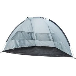 CAMPZ AL UV 50+ Sun Shelter Trapezium, Gris/bleu