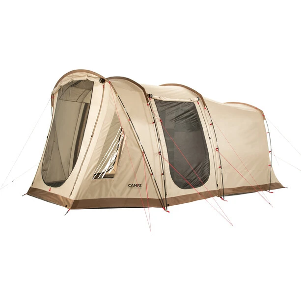 CAMPZ Dreamland XW Tente 4P, Beige/marron 4 CAMPZ Dreamland XW Tente 4P, Beige/marron – Image 2