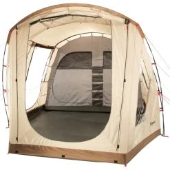 CAMPZ Dreamland XW Tente 4P, Beige/marron 12 CAMPZ Dreamland XW Tente 4P, Beige/marron -Zempire Boutique campz dreamland xw tent 4p beige brown 5