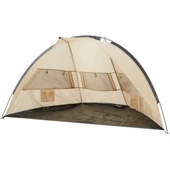 CAMPZ FG UV 50+ Abri Soleil Trapèze, Beige/gris