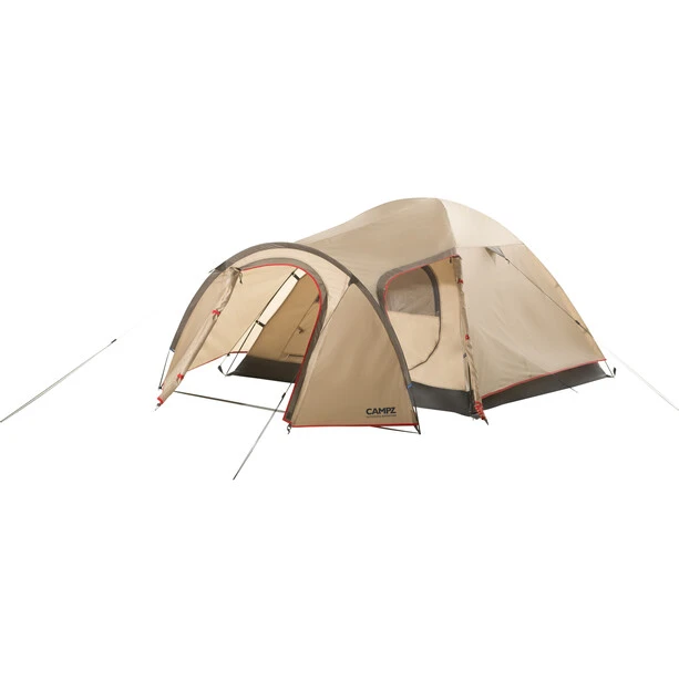 CAMPZ Lakeland 3P Tente, Beige 4 CAMPZ Lakeland 3P Tente, Beige – Image 2
