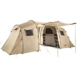 CAMPZ Moorland Tent 4P, Beige 11 CAMPZ Moorland Tent 4P, Beige -Zempire Boutique campz moorland tent 4p beige brown 4