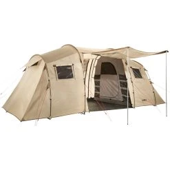 CAMPZ Moorland Tent 4P, Beige 12 CAMPZ Moorland Tent 4P, Beige -Zempire Boutique campz moorland tent 4p beige brown 5