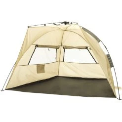 CAMPZ OT UV 50+ Tente De Plage Trapèze, Beige/gris 9 CAMPZ OT UV 50+ Tente De Plage Trapèze, Beige/gris -Zempire Boutique campz ot uv 50 sun shelter beige grey 3