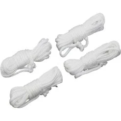CAMPZ Corde De Tente 4m 5mm, Blanc