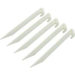 CAMPZ Arceaux De Tente 22cm Phosphorescent Plastique, Blanc
