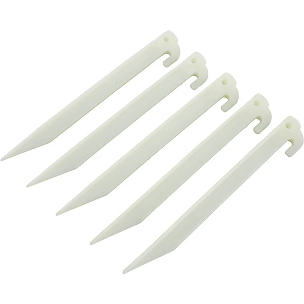 CAMPZ Arceaux De Tente 22cm Phosphorescent Plastique, Blanc 3 CAMPZ Arceaux De Tente 22cm Phosphorescent Plastique, Blanc