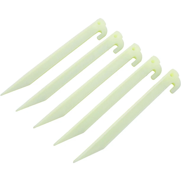 CAMPZ Arceaux De Tente 22cm Phosphorescent Plastique, Blanc 4 CAMPZ Arceaux De Tente 22cm Phosphorescent Plastique, Blanc – Image 2