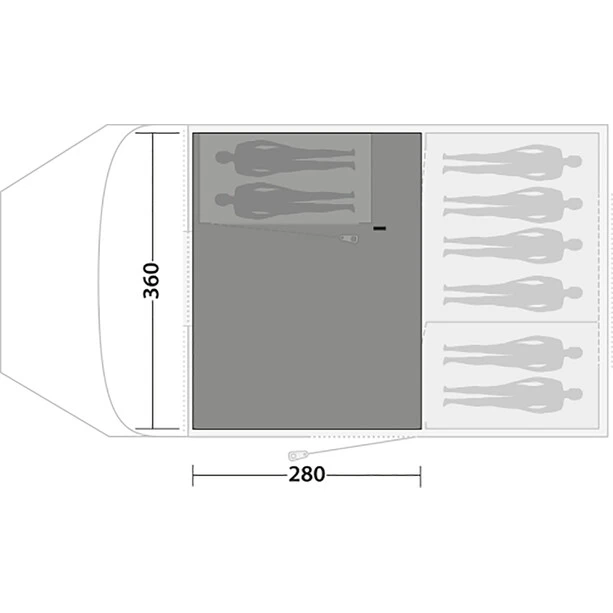 Easy Camp Palmdale 800 Lux Carpet, Olive 4 Easy Camp Palmdale 800 Lux Carpet, Olive – Image 2