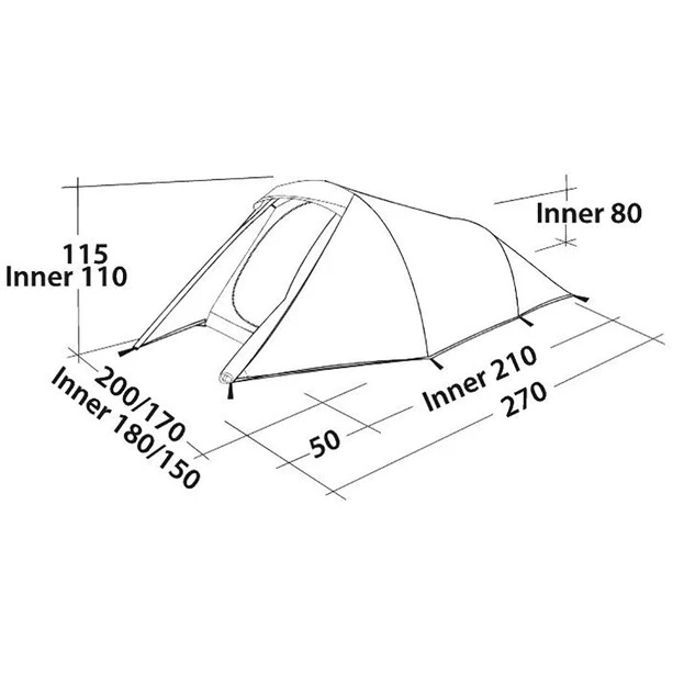 Easy Camp Energy 300 Tente, Vert/olive 8 Easy Camp Energy 300 Tente, Vert/olive – Image 6