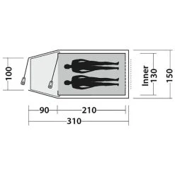 Easy Camp Spirit 200 Tent, Vert/olive 10 Easy Camp Spirit 200 Tent, Vert/olive -Zempire Boutique easy camp spirit 200 tent rustic green 5