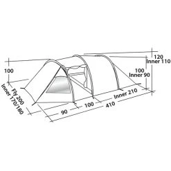 Easy Camp Spirit 300 Tente, Vert/olive 8 Easy Camp Spirit 300 Tente, Vert/olive -Zempire Boutique easy camp spirit 300 tent rustic green 3