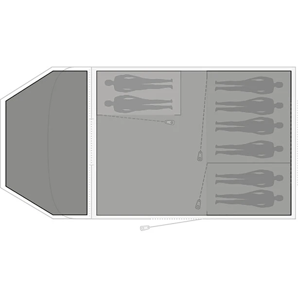 Easy Camp Palmdale 800 Lux Footprint, Noir 4 Easy Camp Palmdale 800 Lux Footprint, Noir – Image 2