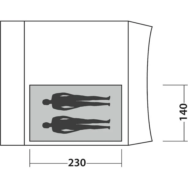 Easy Camp Wimberly Tente Intérieure, Gris 4 Easy Camp Wimberly Tente Intérieure, Gris – Image 2