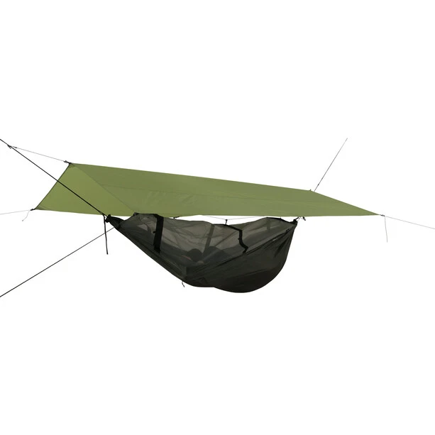 Exped Scout Ultralight Tarp And Hammock Combi, Vert/noir 3 Exped Scout Ultralight Tarp And Hammock Combi, Vert/noir