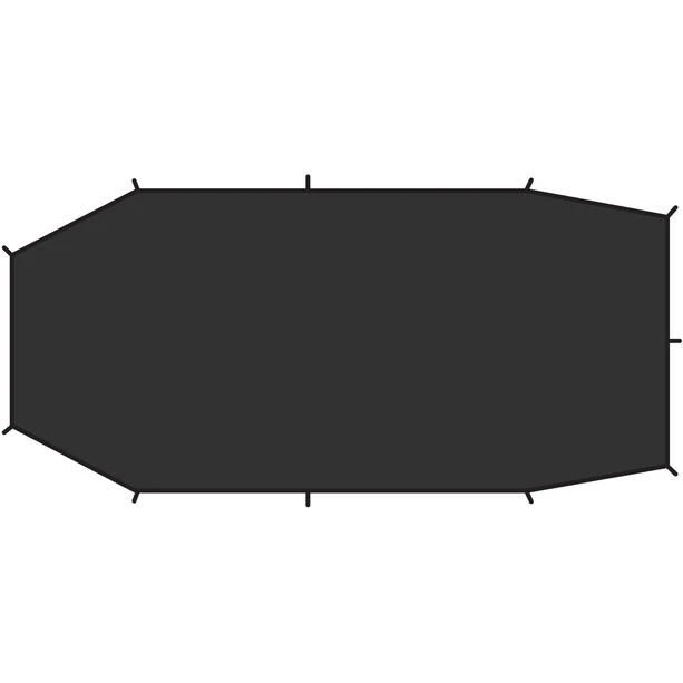 Fjällräven Fjällräven Endurance 3 Bâche De Sol, Noir 3 Fjällräven Fjällräven Endurance 3 Bâche De Sol, Noir