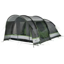 High Peak Brixen 4.0 Tente, Gris/vert -Zempire Boutique high peak brixen 40 tent light grey dark grey green 2