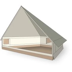 Nordisk Midgard Annex Small Apsis Connection Small, Beige