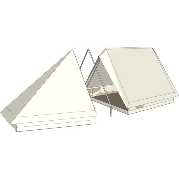 Nordisk Vimur Adaptateur Zip Large, Beige 4 Nordisk Vimur Adaptateur Zip Large, Beige – Image 2