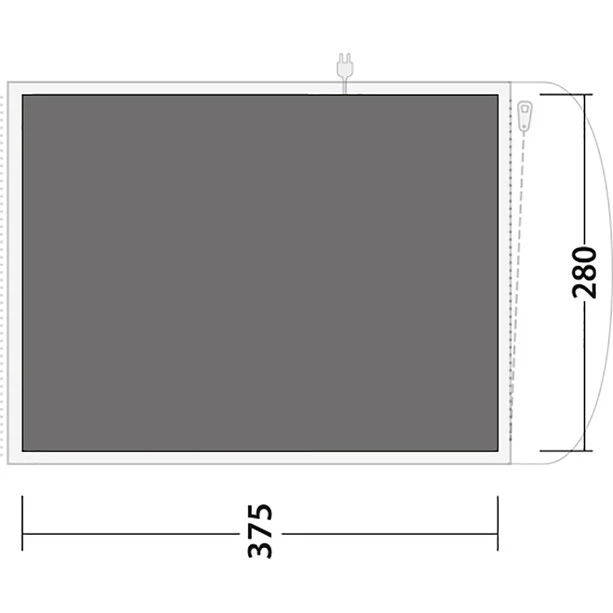 Outwell Ashwood 5 Bâche De Sol, Gris 4 Outwell Ashwood 5 Bâche De Sol, Gris – Image 2