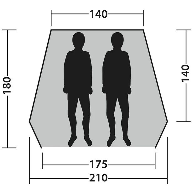 Outwell Compton Abri De Plage, Gris 7 Outwell Compton Abri De Plage, Gris – Image 5