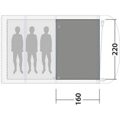 Outwell Elmdale 3PA Flat Woven Carpet, Gris 7 Outwell Elmdale 3PA Flat Woven Carpet, Gris -Zempire Boutique outwell greenwood 4 flat wooven carpet black grey 3