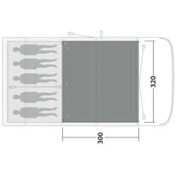 Outwell Hayward Lake 5ATC Flat Woven Carpet, Gris/noir 7 Outwell Hayward Lake 5ATC Flat Woven Carpet, Gris/noir -Zempire Boutique outwell hayward lake 5atc flat woven carpet 3