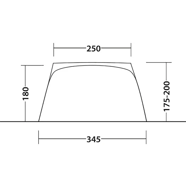Outwell Lounge Vehicle Connection Pavillion L, Bleu/gris 8 Outwell Lounge Vehicle Connection Pavillion L, Bleu/gris – Image 6