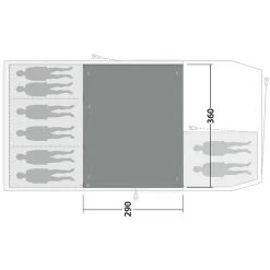 Outwell Winwood 8 Flat Woven Carpet, Gris 7 Outwell Winwood 8 Flat Woven Carpet, Gris -Zempire Boutique outwell winwood 8 flat woven carpet 3