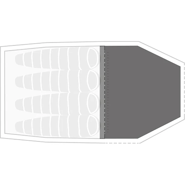 Robens Groundsheet For Versa 4 And Nordic Lynx 4, Gris 4 Robens Groundsheet For Versa 4 And Nordic Lynx 4, Gris – Image 2