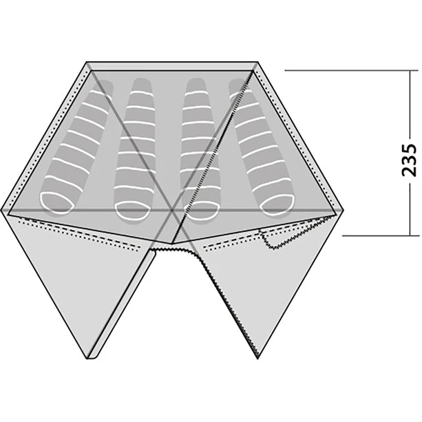 Robens Yurt Inner Tent, Beige 7 Robens Yurt Inner Tent, Beige – Image 5