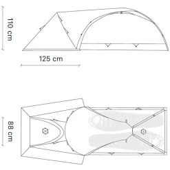 Samaya Assaut2 Dyneema Vestibule, Gris 7 Samaya Assaut2 Dyneema Vestibule, Gris -Zempire Boutique samaya assaut2 ultra vestibule grey 3