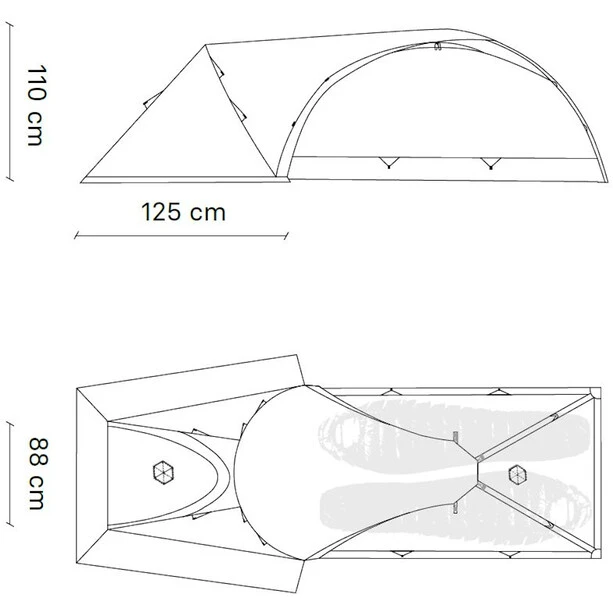 Samaya Assaut2 Dyneema Vestibule, Gris 5 Samaya Assaut2 Dyneema Vestibule, Gris – Image 3