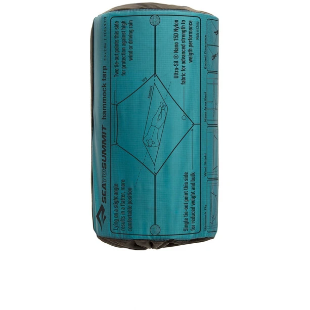 Sea To Summit Hammock Ultralight Tarp 15D, Bleu 6 Sea To Summit Hammock Ultralight Tarp 15D, Bleu – Image 4