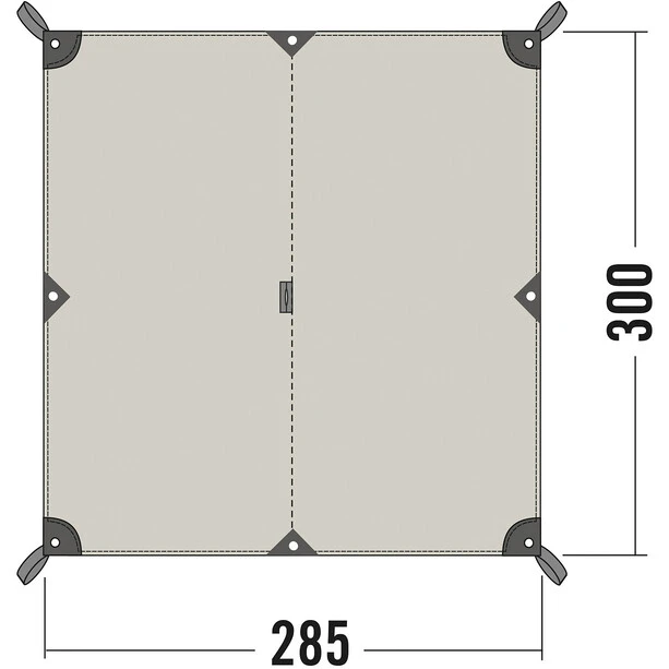 Tatonka Tarp 2 TC, Beige 3 Tatonka Tarp 2 TC, Beige